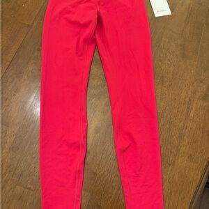 NWT Lululemon Wunder Train high rise leggings 25” size 8